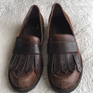 Born loafer with fringe